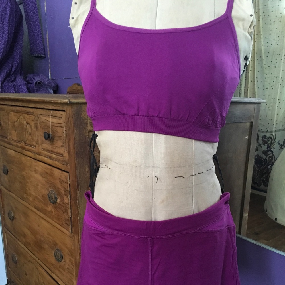 Purple Athletic Shorts